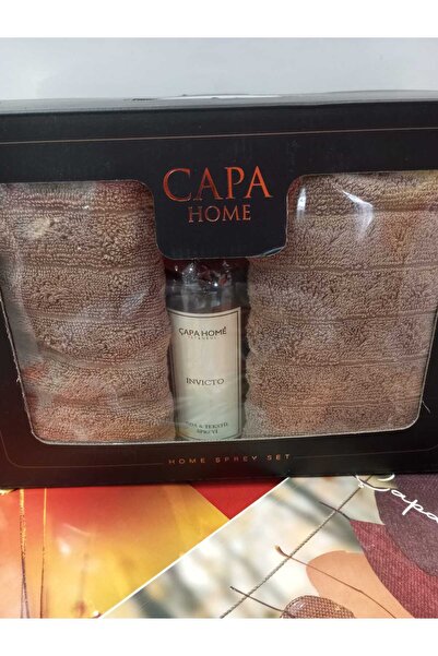 Çapa Home Premium Cotton Gift Dowry Set Daily Room Scented 2-Piece Hand, Face and Bath Towels 50X90 70X140