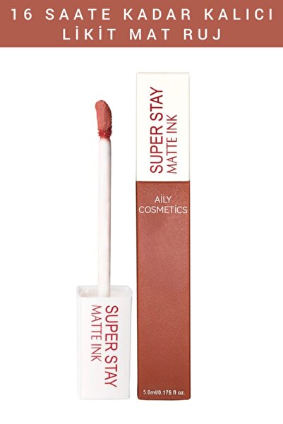Roesıe Rose أحمر شفاه سائل غير لامع من سينجل سوبر ستاي رقم:3