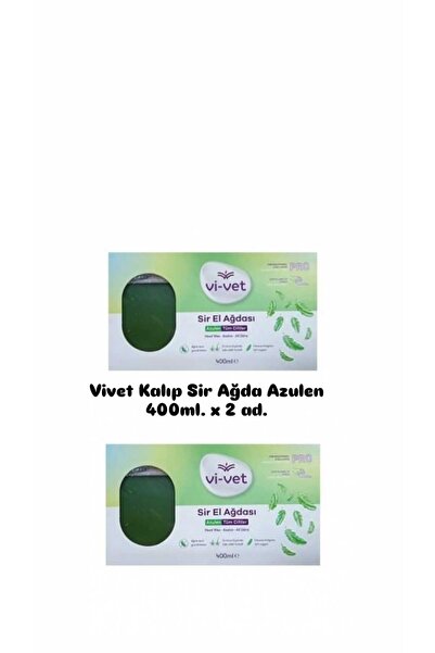 Vi-vet Kalıp Sir Ağda Azulen 400 ml x 2 Adet Doğal Reçine ve Şekersiz