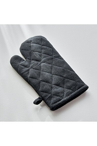 Generic Charcoal Chambray Single Oven Glove