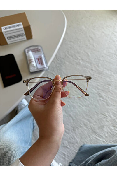 RoseandRoses نظارات تيريزا للحماية من الضوء الأزرق بلون الأرض