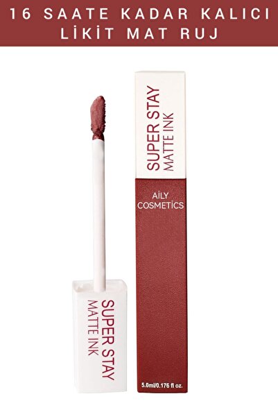 Roesıe Rose أحمر شفاه سائل غير لامع من سينجل سوبر ستاي رقم:1