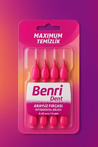 Benri Arayüz Fırçası 0,40 mm 6 Adet