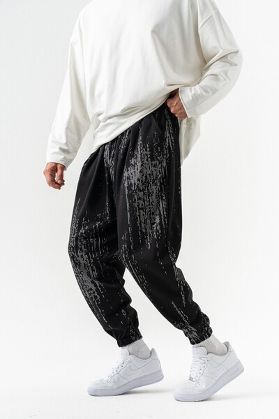 go gang own Шальвар з еластичною талією та штанинами