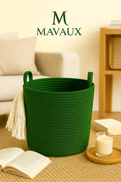 MaVaux Višenamenska, srednje veličine 30cm-30cm, sa bočnim ručkama, od jute, ...