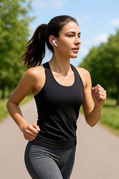 TECHNOMEN Kablosuz Bluetooth Kulaklık Şarj Kutulu – Dokunmatik Kontrol, Mikrofonlu, iOS & Android Uyumlu