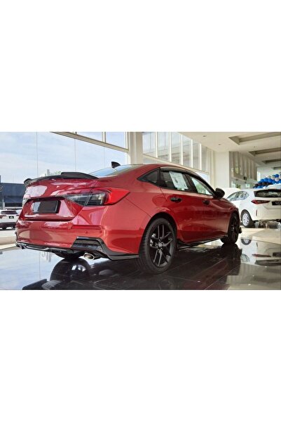 Genel Markalar Honda Civic FE1 2022 Uyumlu Aero Difüzör- Piano Black