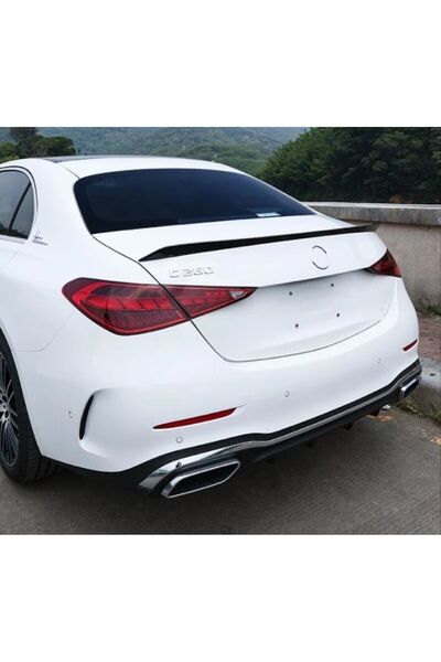 Genel Markalar Mercedes W206 C Serisi 2021+ Uyumlu C63S Spoiler - Piano Black