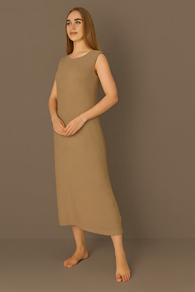 Ervanur Women's Zero Sleeve Long Underwear Badi̇