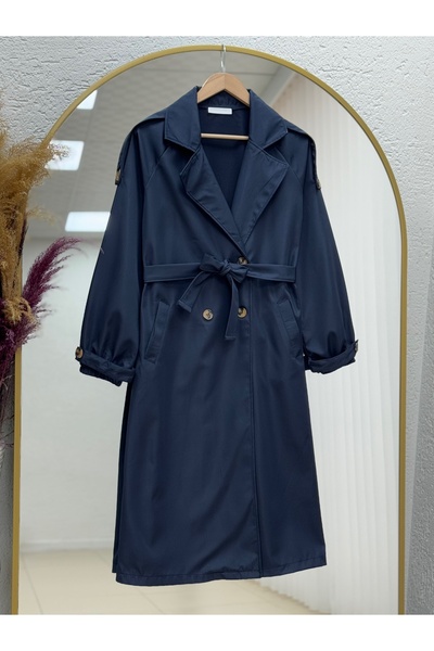 BENAHOLL Doreva Reglan Kollu Bondit Trenç-MF1788 Lacivert