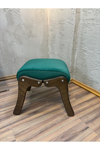 Asedia KONTES PUF HAKİ YEŞİL AYAK UZATMA PUF OTURMA PUFU