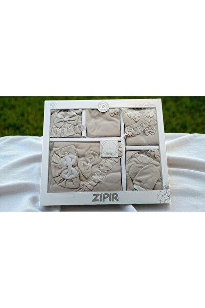 MİLAYS LİFE HOME COLLECTİON طقم زيبين للأطفال الإناث من 0-3 أشهر، 10 قطع، معت...