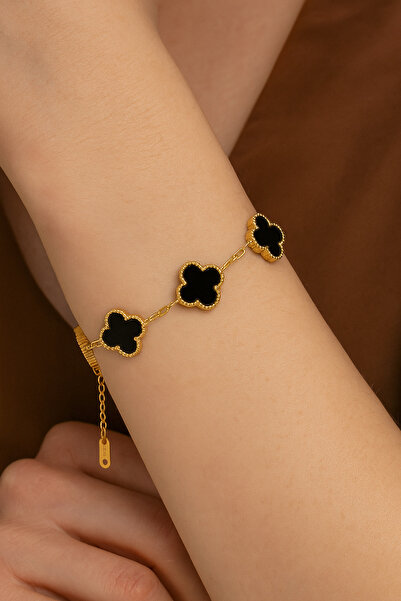 The Collection Non-Tarnish Gold Steel Bracelet