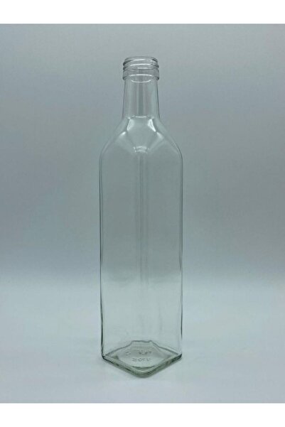Perodia 10-Pack 500 Cc Glass Maraska Bottles – Olive Oil, Vinegar and Sauce Storage Bottles with Leak-Proof Caps