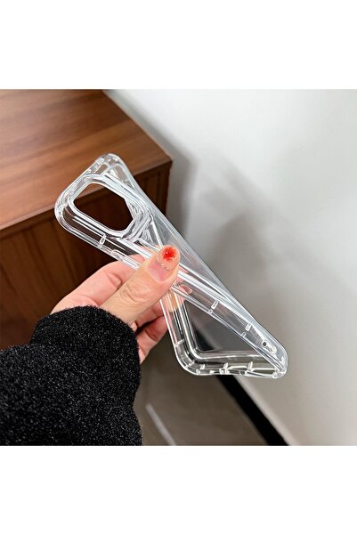 Flippy Προστατευτική θήκη Flippy, απορρόφηση κραδασμών αερόσακου, TPU, για Apple iPhone 14 Pro Max, διαφανής