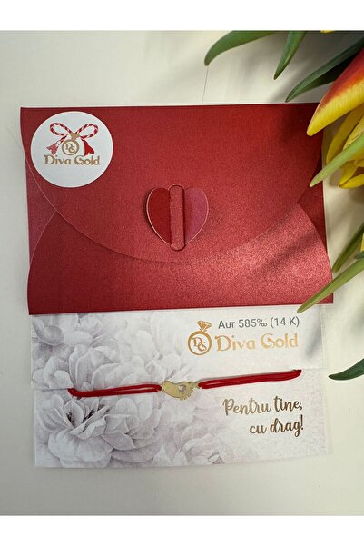 Diva Gold Brățară din aur Picioruș bebe