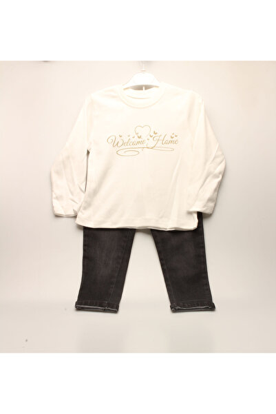 İDİL Black trousers t-shirt set
