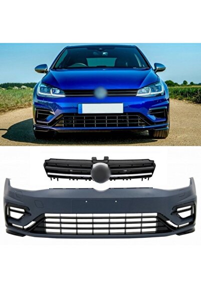 Genel Markalar Volkswagen Golf 7,5 Uyumlu ( R ) Ön Tampon & Panjur