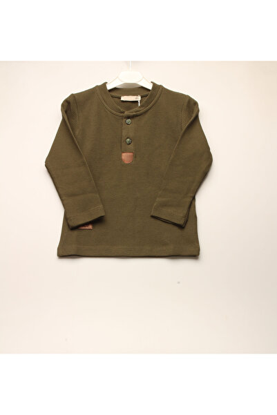 İDİL Khaki long sleeve t-shirt