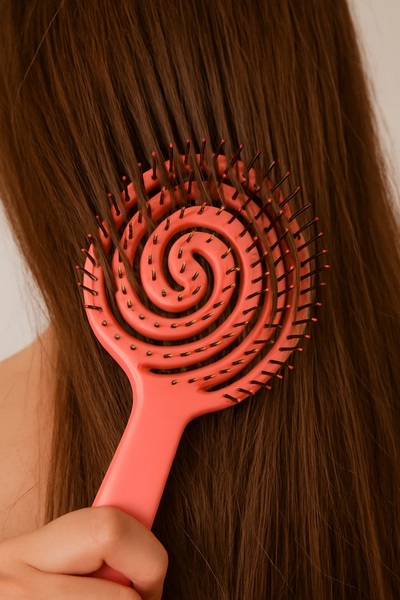 poswicon Βούρτσα μαλλιών 3D για υγρά και ξηρά μαλλιά, χωρίς να βρίσκετε το δρ...