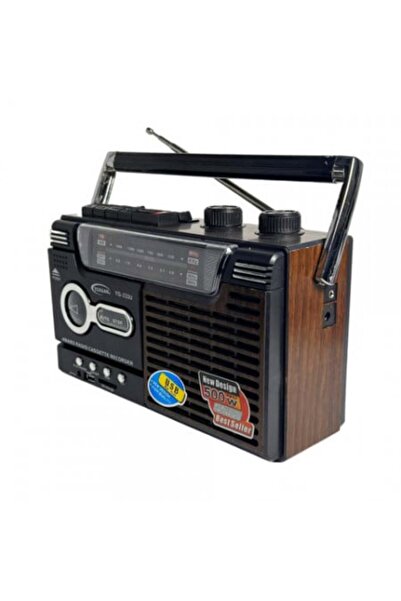 Yuegan Portable Cassette Radio 333 with MP3, USB, MicroSD, Built-in Microphone