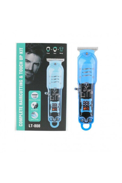 Poro Online Retro Hair Clipper Transparent Body LT 808 / 999 Digital Display