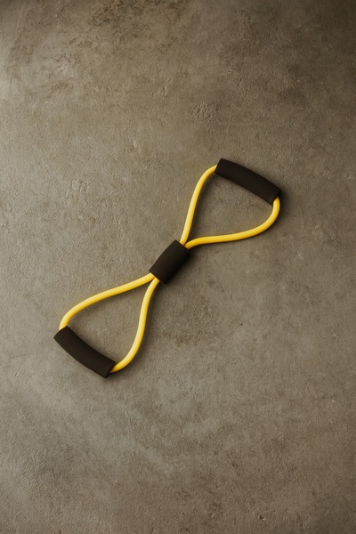 poswicon Pilates Workout Rubber Resistance Band Gymnastics Exercise Band Yoga Rubber Fitness Conditioning