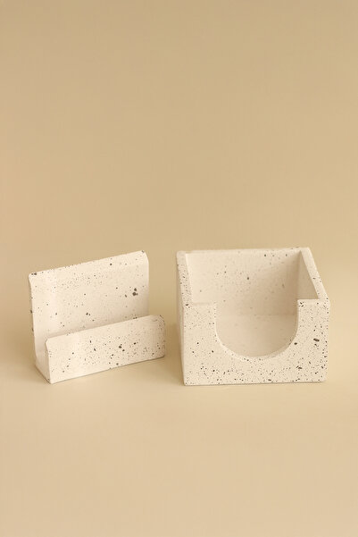 YAFFY HOME DESİGN Terrazo Ofis Seti