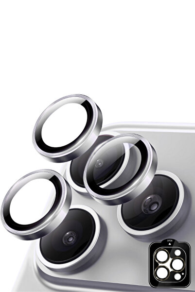 Evax (Safir) iPhone 17 Pro Max / 17 Pro Uyumlu Kolay Kutulum Aparatlı Kamera ...