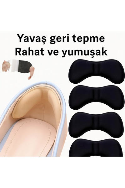 poswicon Siyah veya ten rengi 5mm Topuk Vurma Önleyici Ped Spor Ayakkabı Aşınma Önleyici Boyutu Ayarlanabilir