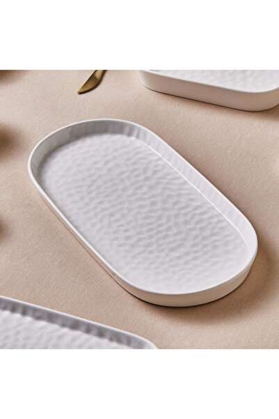 Karaca x Refika'dan Bembeyaz, Serving Plate, 34 cm