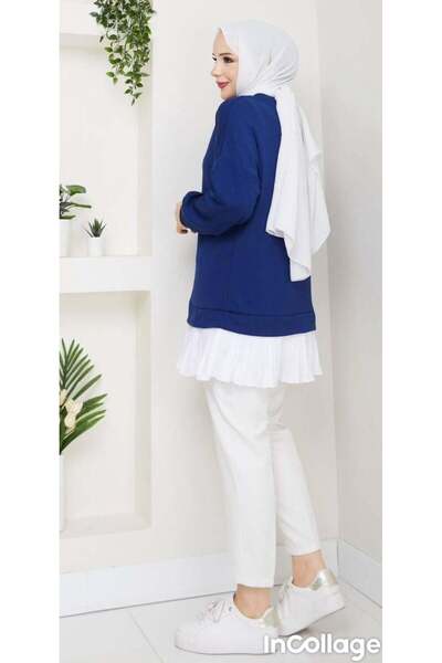 Nergis Neva Butik Six-pleated tunic