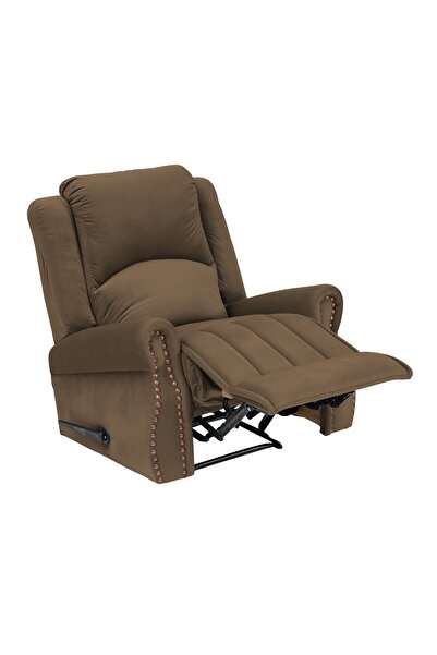 Lazy Vibes Velvet Rocking & Rotating Recliner Chair | NZ120