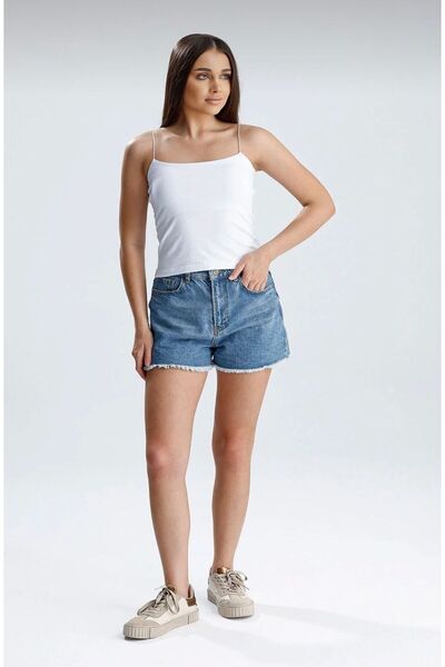let s shine 2-Piece Double Layered String Strap Tank Top