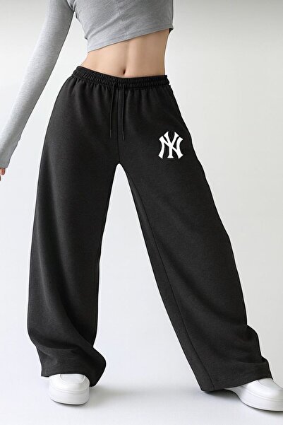 Le Vion KADIN BAGGY NY BASKILI BOL EŞOFMAN ALTI