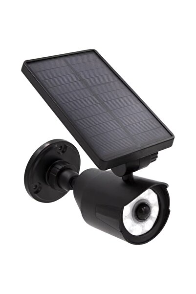 EMATTEIRO Solar Lamp with Motion Sensor, LED 4W, 250lm, IP44, for Outdoor, Black