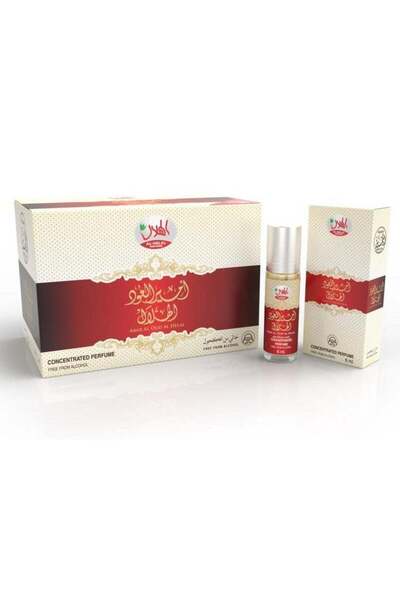 Al hilal زيت عطري أمير العود رول 6 مل * 12 قطعة