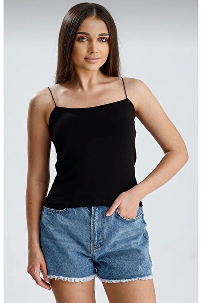let s shine 2-Piece Double Layered String Strap Tank Top