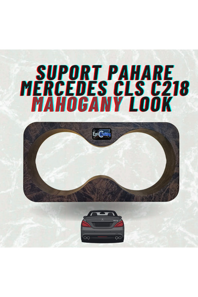 Epic Crafting Ποτηροθήκη Mercedes CLS C218 σε εμφάνιση μαονιού