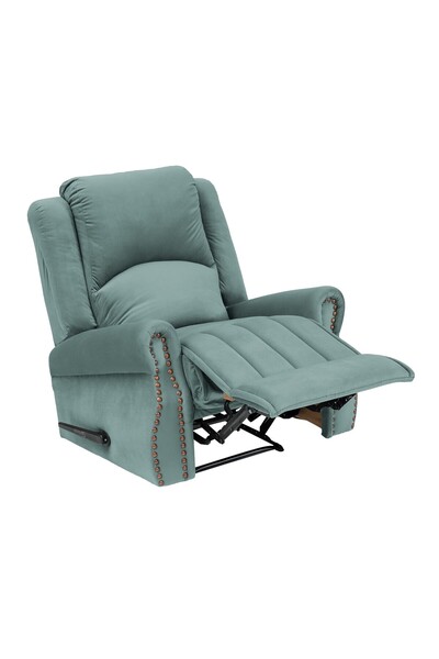 Lazy Vibes Velvet Rocking Recliner Chair | NZ120
