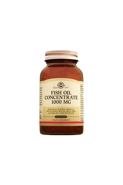 Solgar Fish Oil Concentrate 1000 mg 60 Softgel