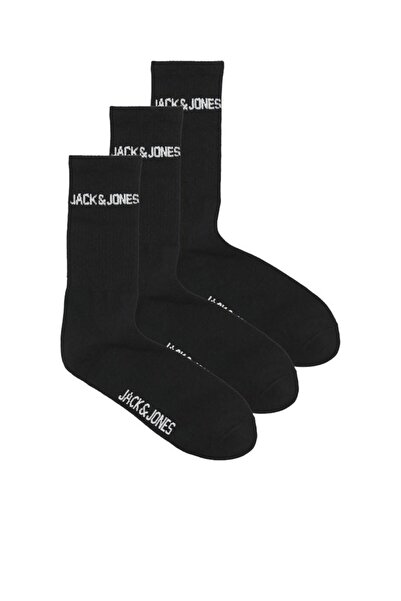 Jack & Jones JACMELVIN TENNIS SOCK 3 PACK NOOS SİYAH12260083