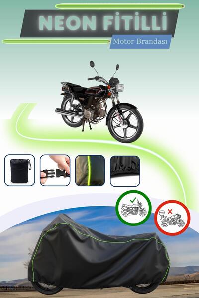 Cemku Cool أسود قماش مجدّل حقيبة، غطاء محرك أرورا AR 50-30 غير متوافق مع القفل