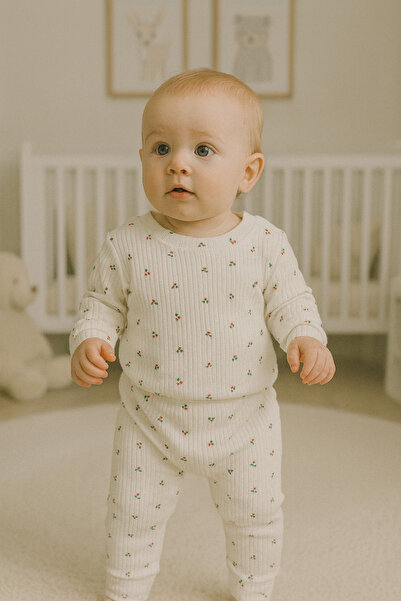 Pamira KIZ BEBEK İKİLİ PİJAMA TAKIMI