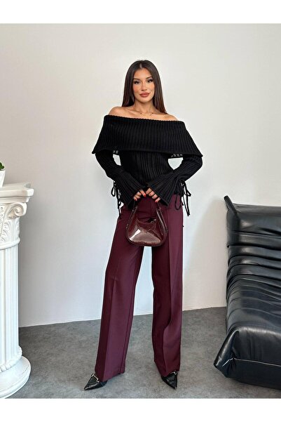 DEHA textile Winter Knitwear Blouse Mandora Collar