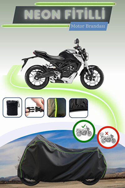 Cemku Cool قماش محرك متوافق مع نيون فيتيلي هوندا CB 125E من بلاك ليكت