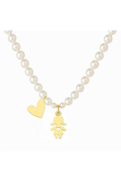 ohmygod jewelry 925 Argint Colier din argint personalizat fetita – Little Girl