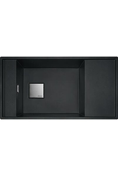 Franke FSG 611-88, Nero, Damlalıklı, Tek Gözlü Evye