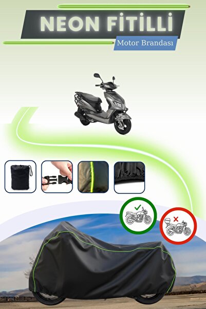 Cemku Cool حقيبة خلفية وقفل باللون الأسود النيون قماش مجدّل غير متوافقة مع قم...