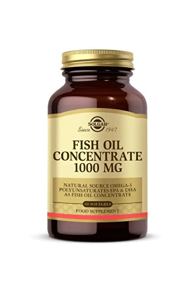Solgar Fish Oil Concentrate 1000 mg 60 Softgel